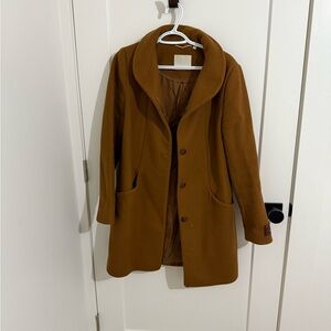 Wilfred Brown Trench Coat Classic Suede Design